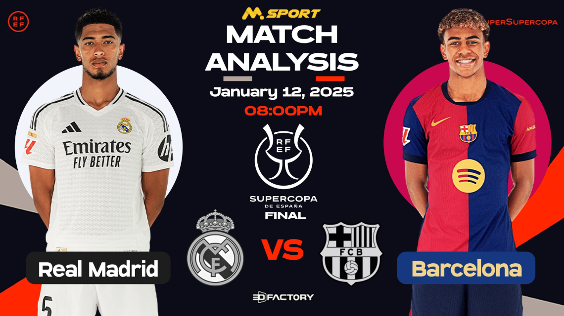 Real Madrid vs Barcelona: Will Defending Champs, Los Blancos, Equal Barca’s 14 Spanish Super Cup Titles?